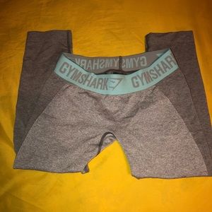 Gym shark flex cropped leggings size small